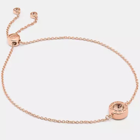 Coach Open Circle Slider Bracelet nwt in packaging - Picture 1 of 3